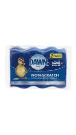 438052 Dawn Non-Scratch Sponge, Pack of 2-main-1